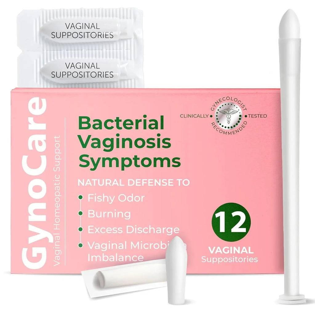 Bacterial Vaginosis Treatment | BV Treatment For Women | Boric Acid Suppositories For Women | Natural Homeopathic for Odor, Itching, Discharge, BV, and Vaginal Microbiota Imbalance | 12 Suppositories - TrustMedUSA
