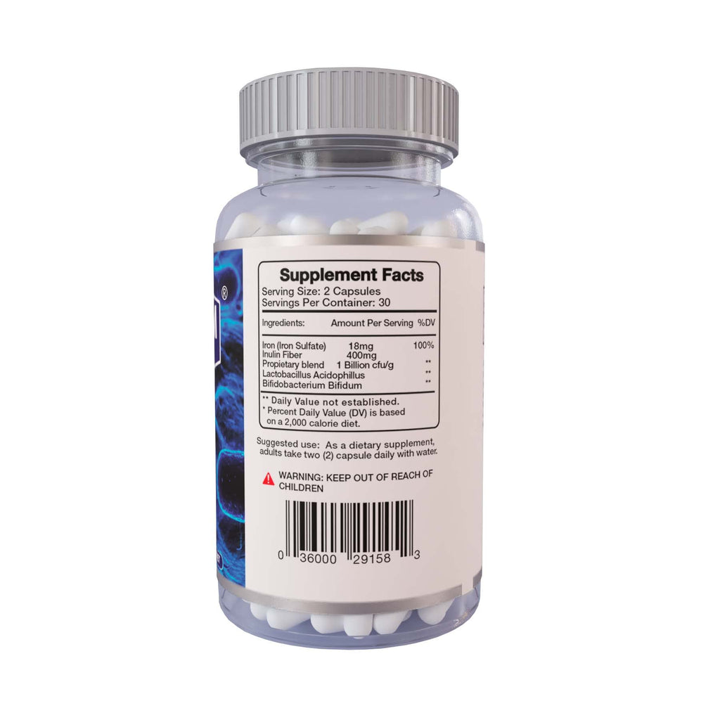 Bacterium Plus - Maximum Strength Probiotics - Probiotic Blend to Improve Instestinal Health, 100% Natural Digestive Supplement - 60 Capsules - TrustMedUSA