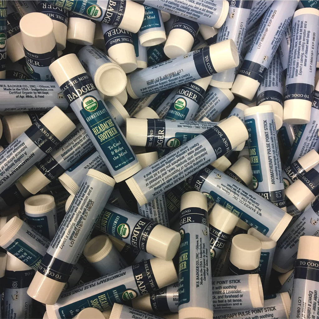 Badger Headache Soother - .6 oz Stick - TrustMedUSA