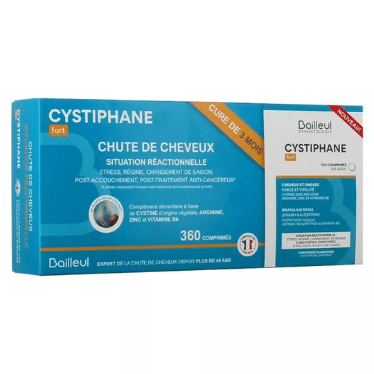 Bailleul Cystiphane Fort Tablets Hair Loss Tablets x360 - TrustMedUSA