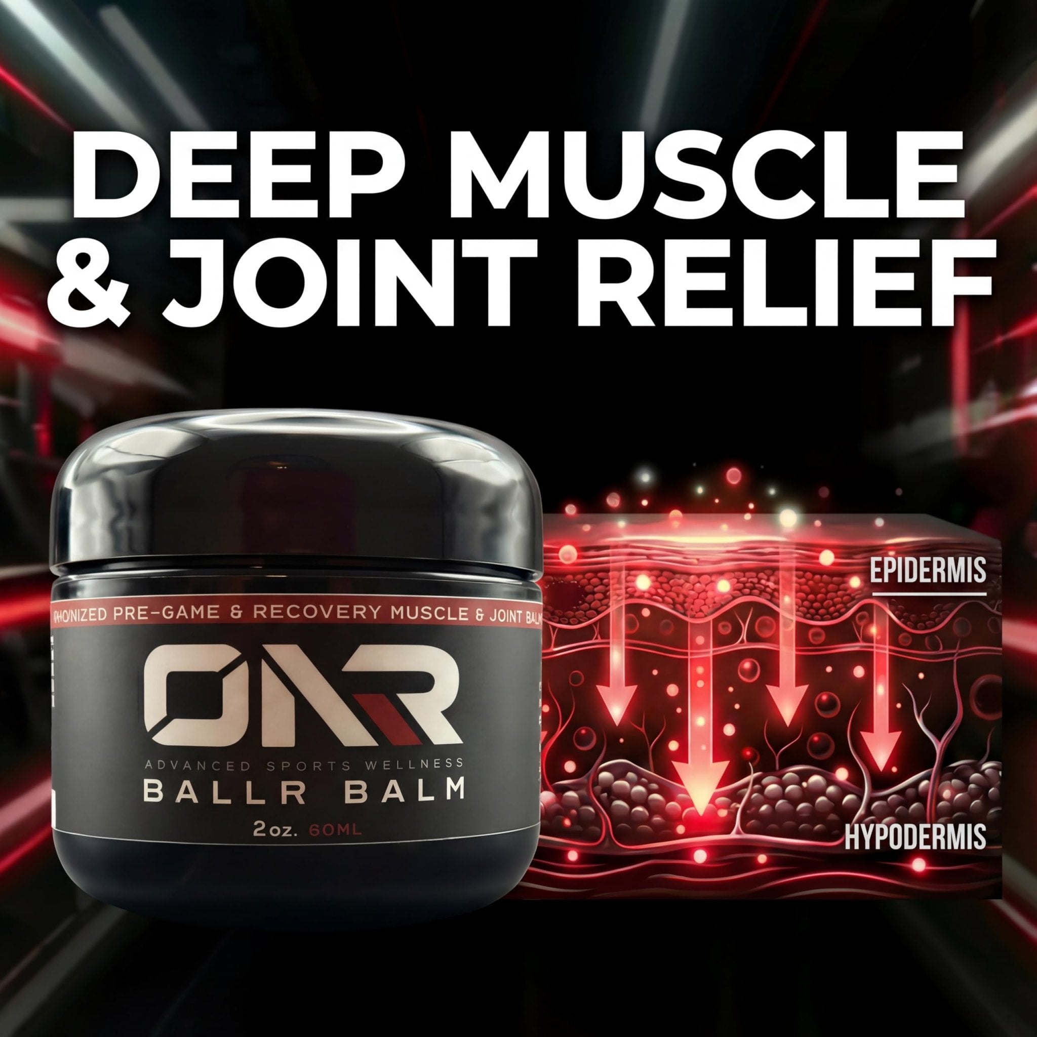 BALLR Balm – Fast-Acting Natural Pain Relief & Muscle Recovery | Trusted by Athletes, Clean Ingredients, 2 oz - TrustMedUSA