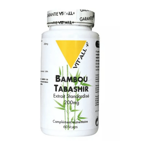 Bambou Tabashir BIO Extrait standardisé 200 mg 60 gélules VIT'ALL+ - TrustMedUSA