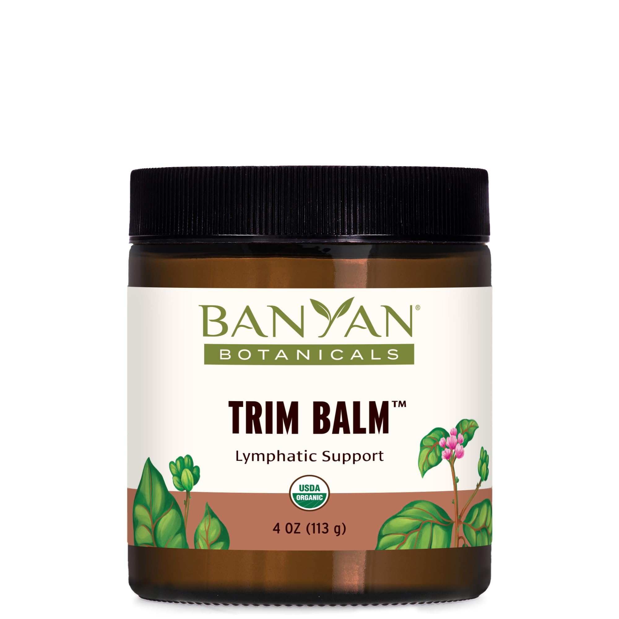 Banyan Botanicals Trim Balm - Certified Organic, 4 oz - Chitrak and Guggulu Increases Metabolism - TrustMedUSA