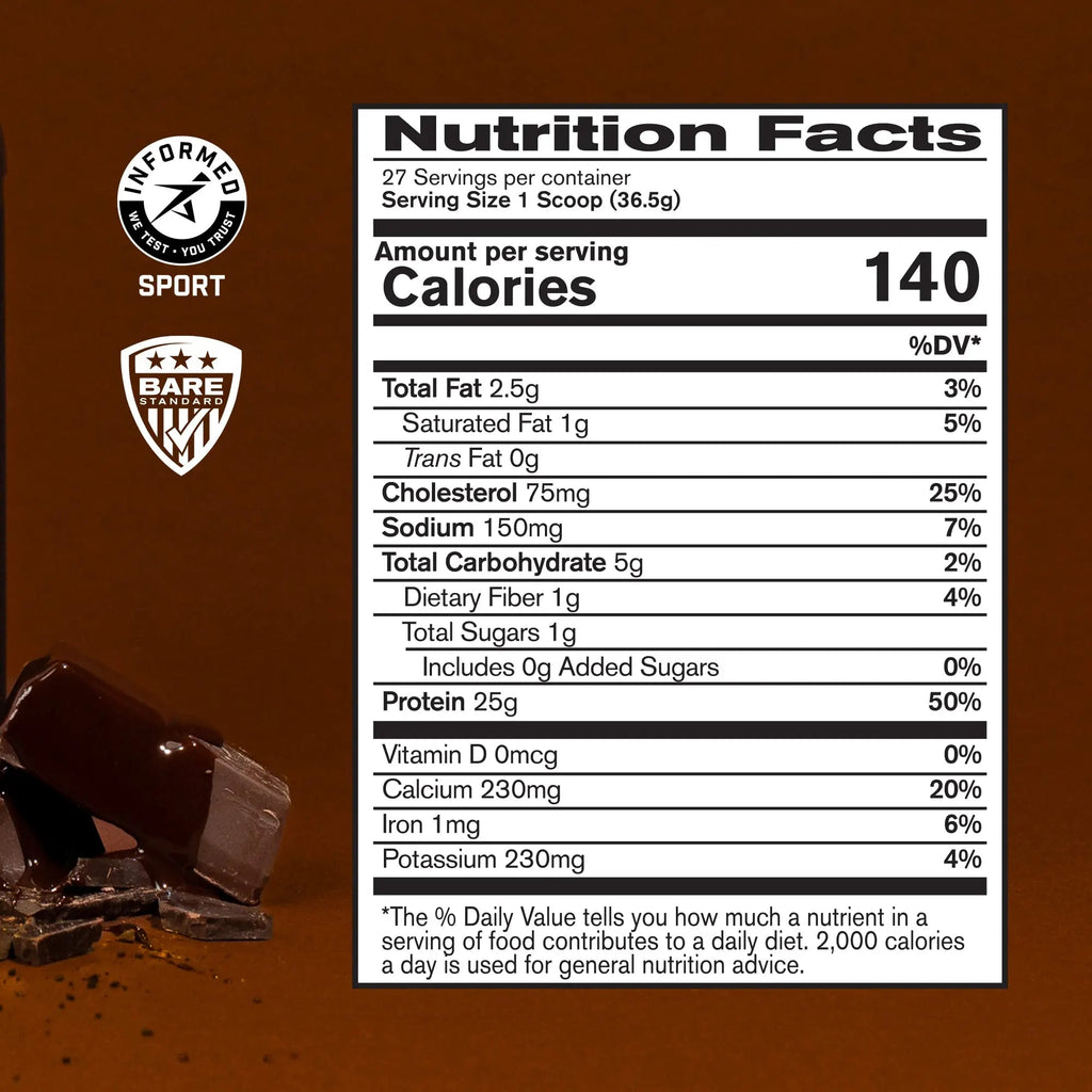 BARE PERFORMANCE NUTRITION, BPN Whey Protein Powder, Whey Protein Concentrate - TrustMedUSA