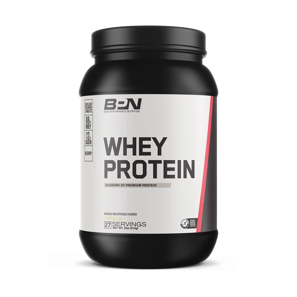 BARE PERFORMANCE NUTRITION, BPN Whey Protein Powder, Whey Protein Concentrate - TrustMedUSA