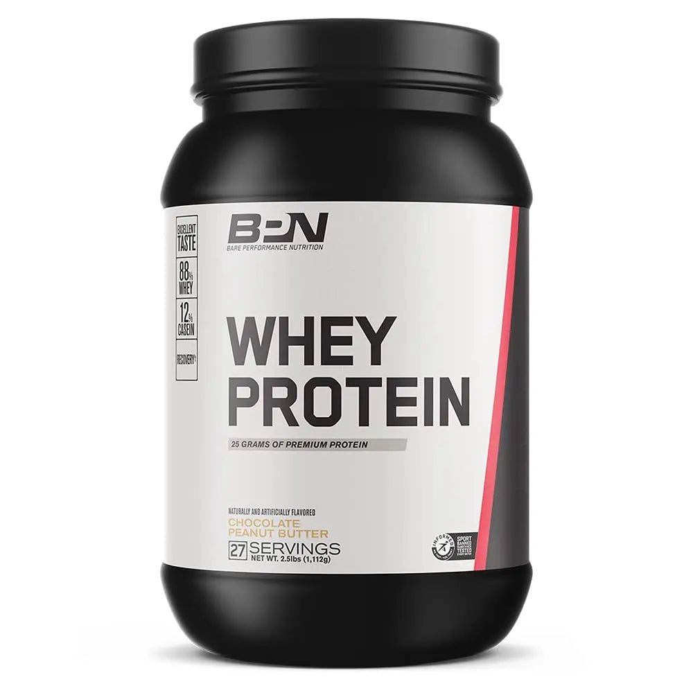 BARE PERFORMANCE NUTRITION, BPN Whey Protein Powder, Whey Protein Concentrate - TrustMedUSA
