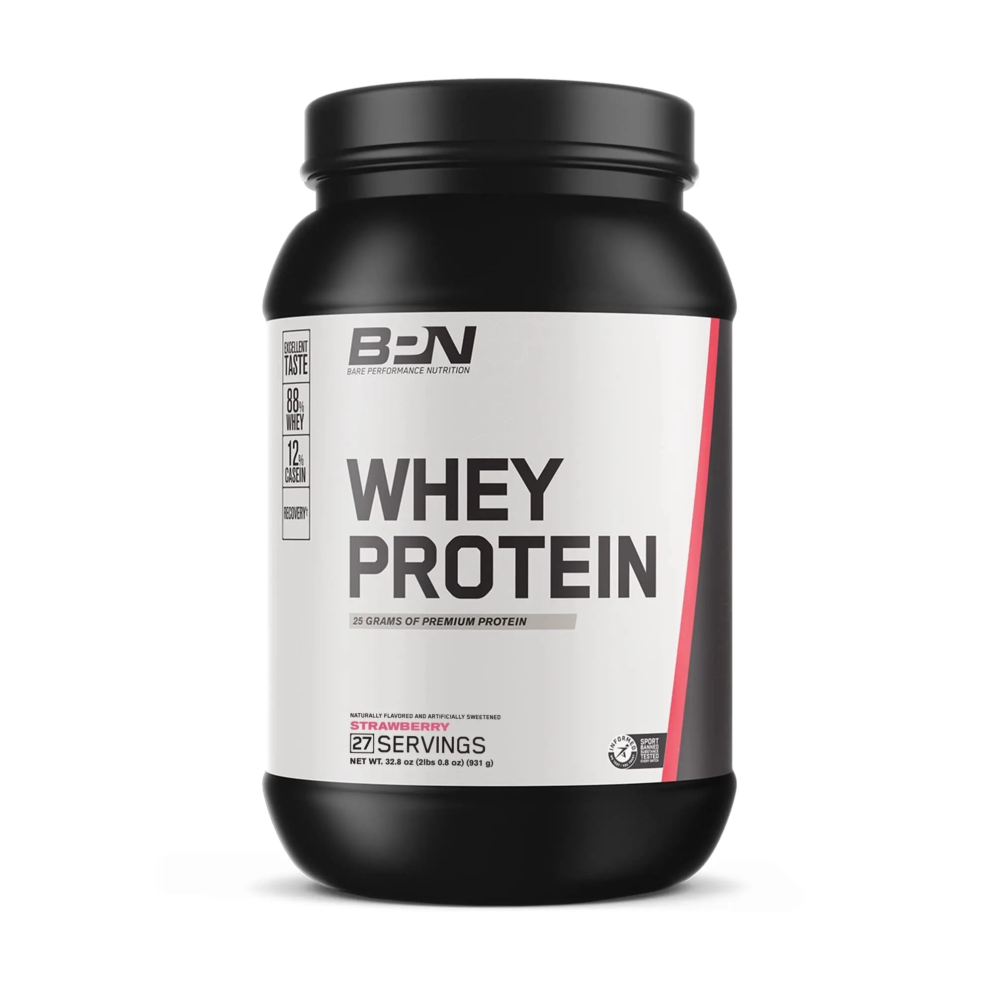 Bare Performance Nutrition, BPN Whey Protein Powder, Whey Protein Concentrate, Native - TrustMedUSA