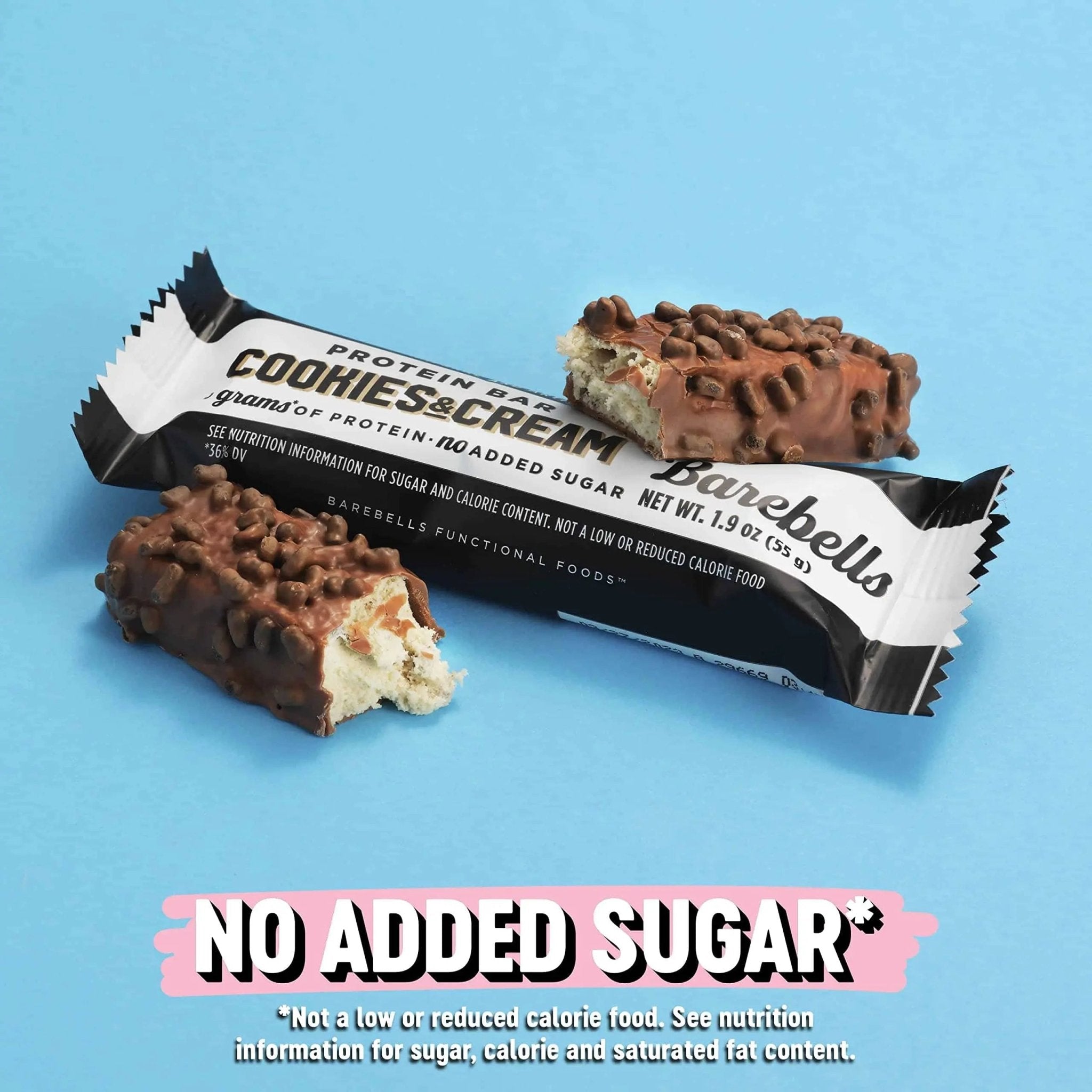 Barebells Protein Bars Cookies & Cream - 12 Count, 1.9oz Bars - Protein Snacks with 20g - TrustMedUSA
