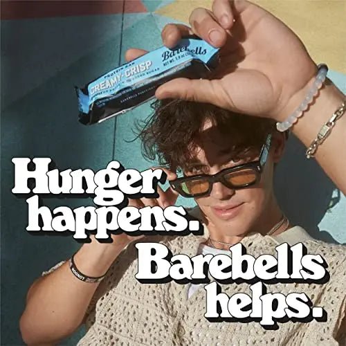Barebells Protein Snacks Bars Creamy Crisp - 12 Count, 1.9oz Bars 55g of High Protein - TrustMedUSA