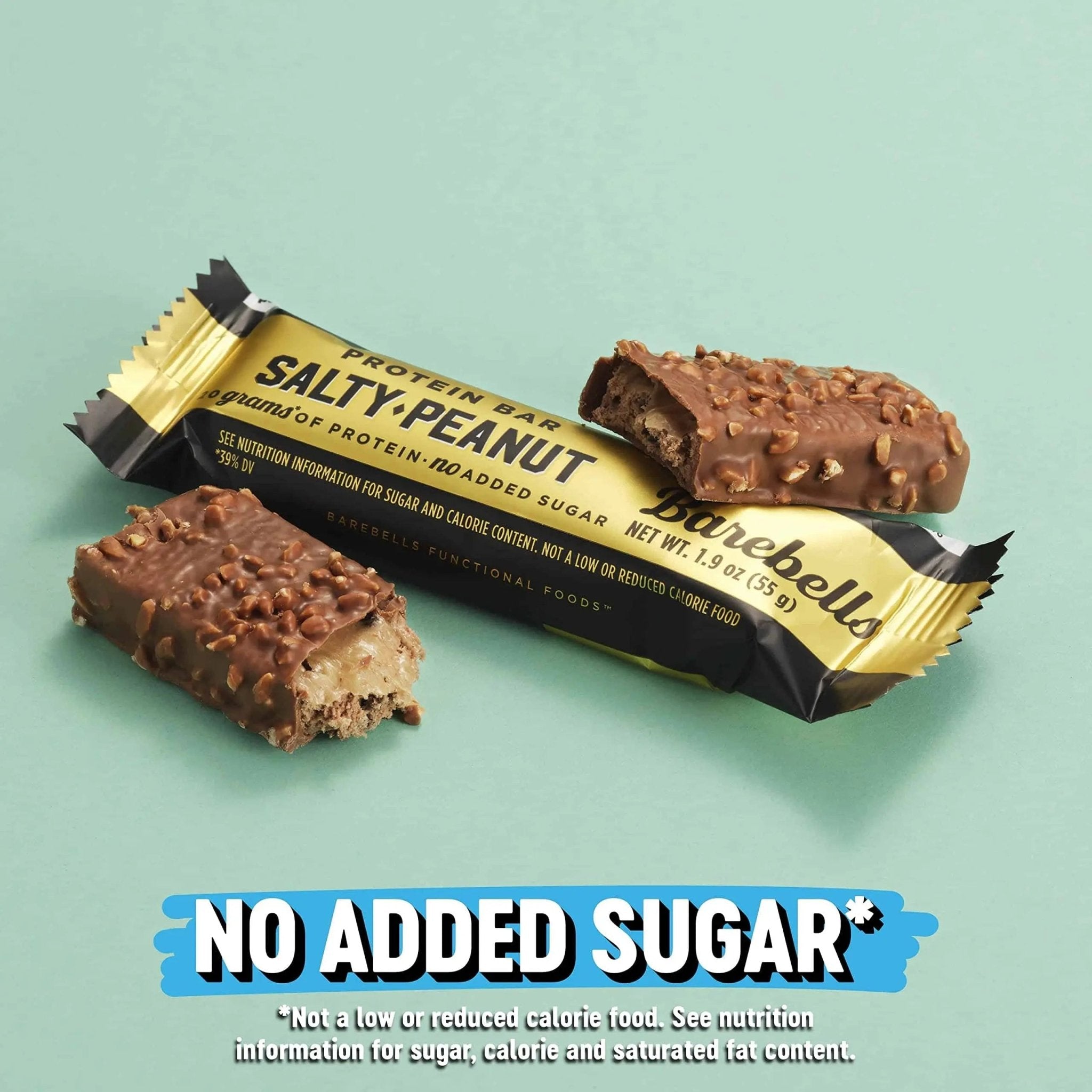 Barebells Salty Peanut Protein Bars, 12 Count - 20g Protein, 1g Sugar Snack Bars - TrustMedUSA