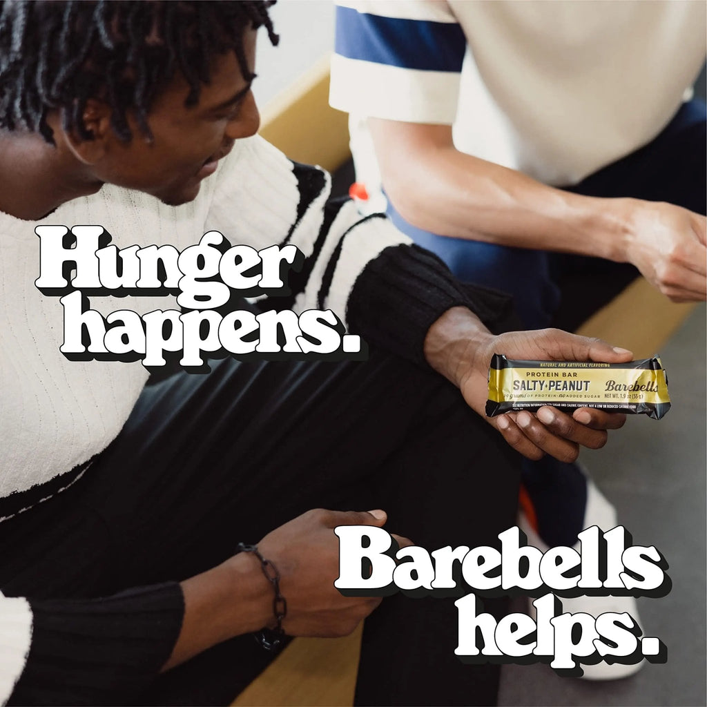 Barebells Salty Peanut Protein Bars, 12 Count - 20g Protein, 1g Sugar Snack Bars - TrustMedUSA