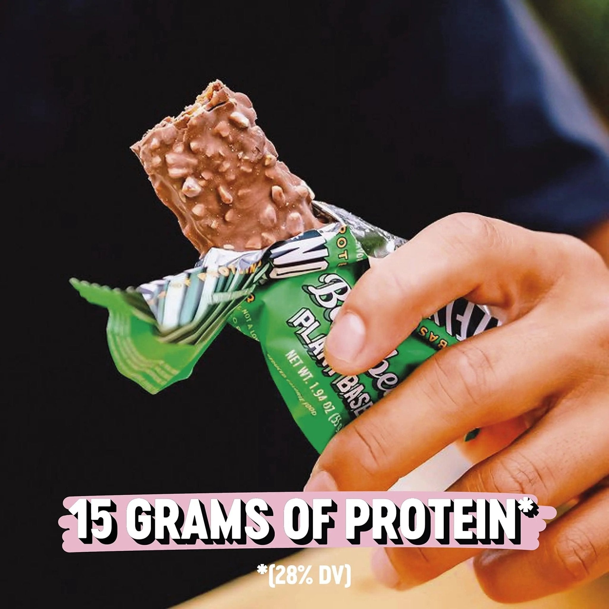 Barebells Vegan Protein Bars Hazelnut & Nougat - 12 Count, 1.9oz Bars - Features Plant - TrustMedUSA