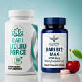Bariatric Multivitamin and B12 Max Combo Pack | Liquid Filled Multivitamin with Antioxidants, Iron & Sublingual Methylcobalamin B12 for Post Bariatric Surgery, Gastric Sleeve, Bypass, SADI & Lap Band - TrustMedUSA
