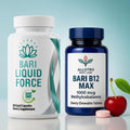 Bariatric Multivitamin and B12 Max Combo Pack | Liquid Filled Multivitamin with Antioxidants, Iron & Sublingual Methylcobalamin B12 for Post Bariatric Surgery, Gastric Sleeve, Bypass, SADI & Lap Band - TrustMedUSA
