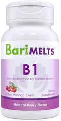 BariMelts B1, Dissolvable Bariatric Vitamins, Sugar-Free, Natural Berry Flavor - TrustMedUSA