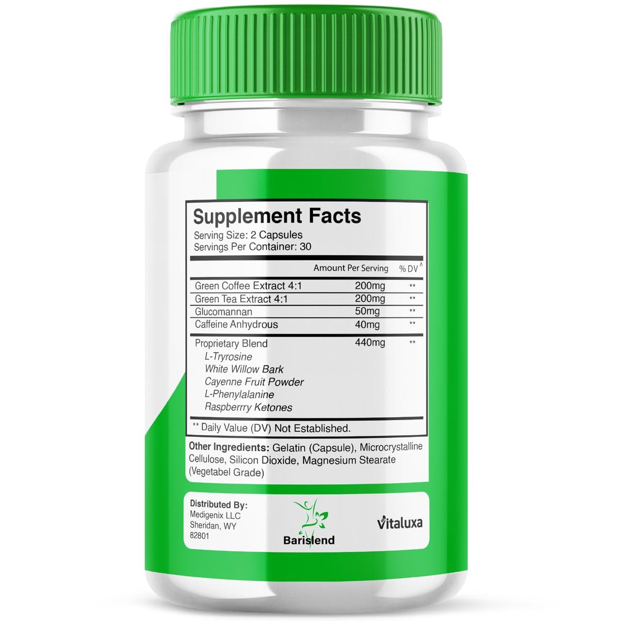 Barislend Capsules, Barisland Pills Pink Salt Blend for Women, Barislends Maximum Strength Supplement Official Advanced Formula Natural Energy Fitness Support, Bari Slend Review (60 Capsules) - Maple Wellness Supplements