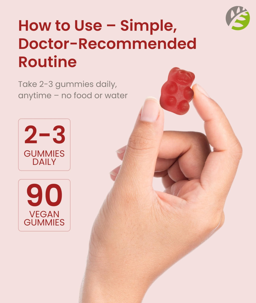 BariSlim Bariatric Calcium Gummies - Specially Formulated Bariatric Vitamins for Patients After Weight Loss Surgery - Supports Energy Levels & Bone Health | Strawberry (90 Vegan Gummies) - Maple Wellness Supplements