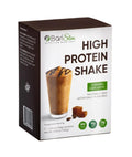 BariSlim High Protein Shake - Delicious & Nutritious Meal Replacement Shake - Low Sugar & Carb - Formulated for Bariatric Patients & Post-Weight Loss Surgery Support | Carmel Caffe Latte (9 oz) - Maple Wellness Supplements
