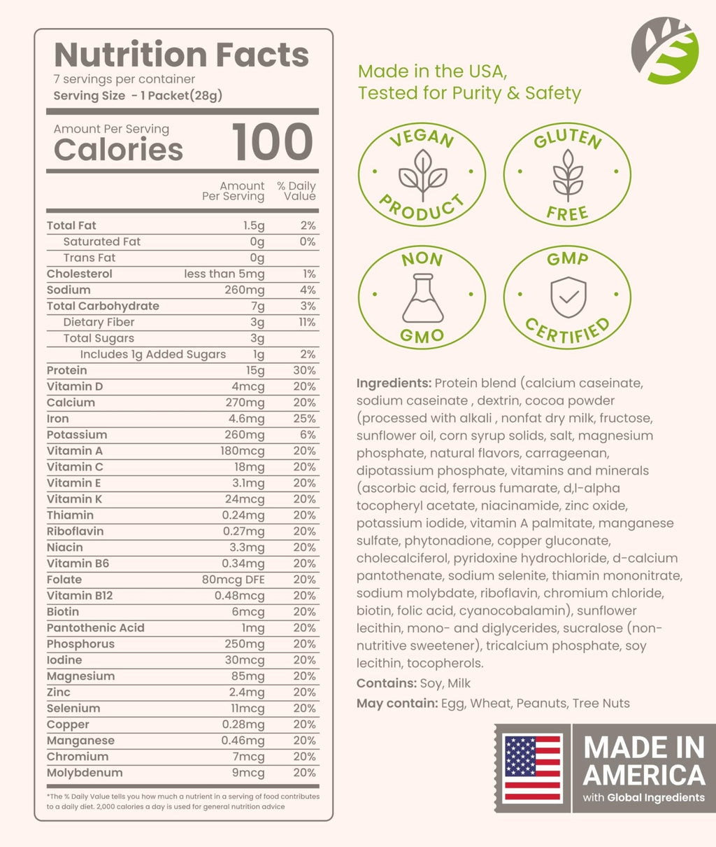 BariSlim High Protein Shake - Delicious & Nutritious Meal Replacement Shake - Low Sugar & Carb - Formulated for Bariatric Patients & Post-Weight Loss Surgery Support | Chocolate Shake (9 oz) - Maple Wellness Supplements