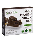BariSlim High Protein Snack Bar for Bariatric Patients - Nutrient Rich Snack for Post-Surgery Wellness - Ideal for Weight Loss Maintenance & Daily Nutrition | Chocolate Crisp Bar (13 oz) - Maple Wellness Supplements