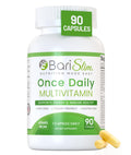 BariSlim Once Daily Bariatric Multivitamin Capsule - 45mg of Iron - Bariatric Vitamin & Supplement for Post Bariatric Surgery Including Gastric Bypass & Gastric Sleeve | 90 Day Supply - Maple Wellness Supplements