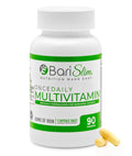 BariSlim Once Daily Bariatric Multivitamin Capsule - 60mg of Iron - Bariatric Vitamin & Supplement for Post WLS Surgery Including Gastric Bypass & Gastric Sleeve | 90 Day Supply - Maple Wellness Supplements