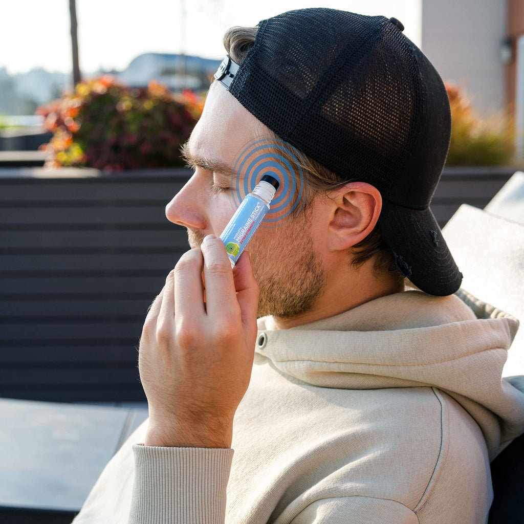 Basic Vigor Migrastil Extra Strength Migraine Stick & MigraFreeze Hat Bundle - TrustMedUSA