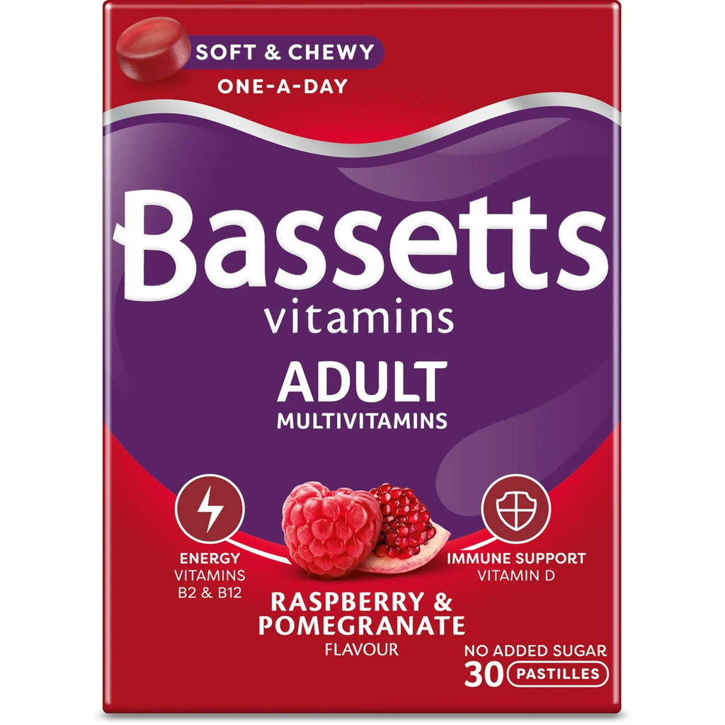 Bassetts Vitamins Adults Multivitamins 30's, 97.2 g - TrustMedUSA