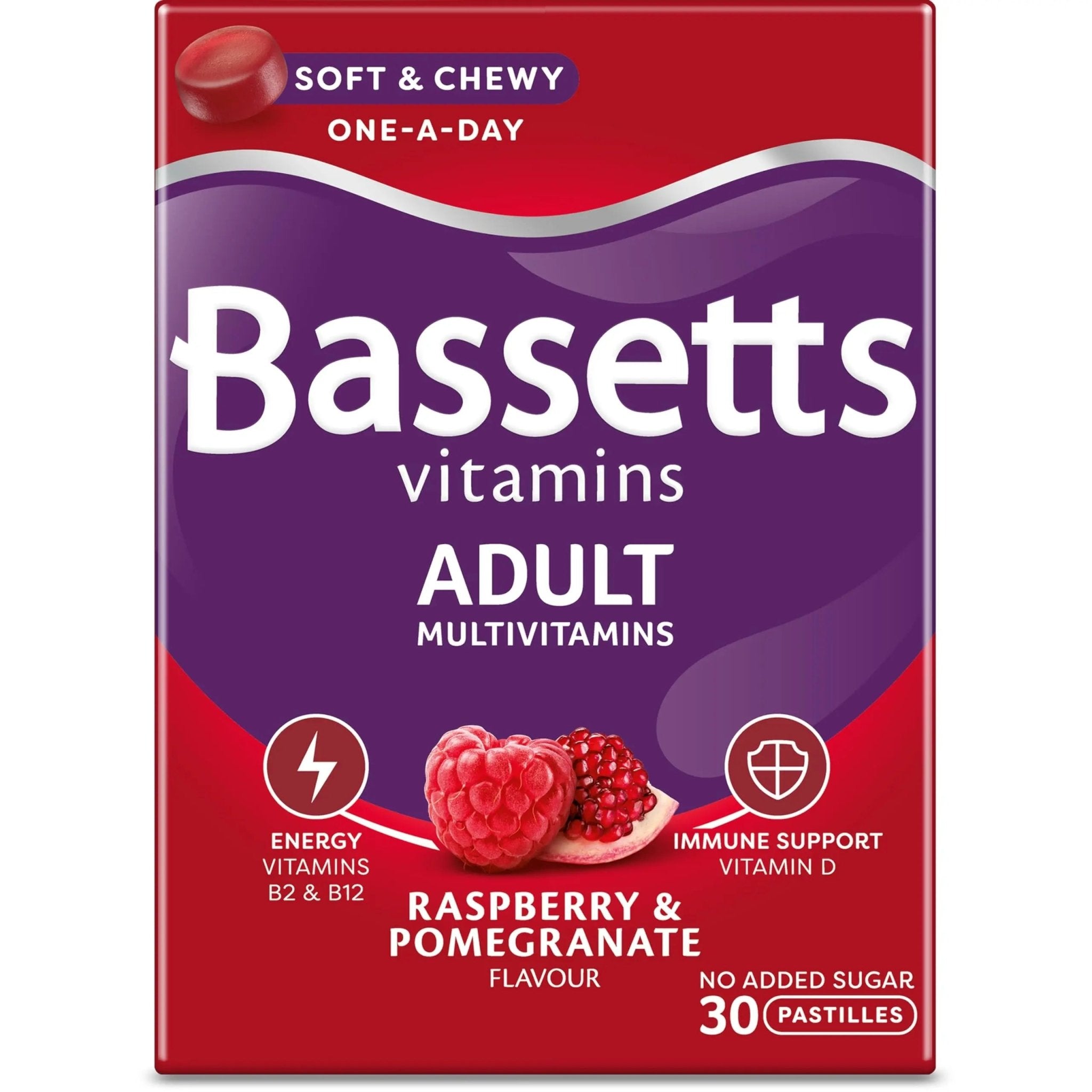 Bassetts Vitamins Adults Multivitamins 30's, 97.2 g - TrustMedUSA