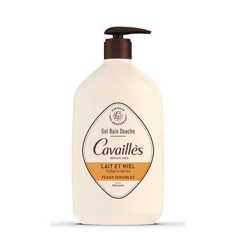 Bath and shower gel milk and honey 400ml ROGE CAVAILLES - TrustMedUSA