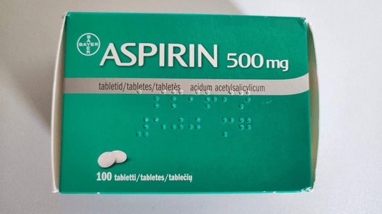 BAYER aspirin 500mg - 100 Tabs - Pain Relief - Made in Germany - TrustMedUSA