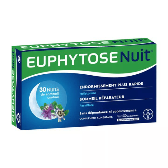 BAYER EUPHYTOSE NIGHT 30 TABLETS - TrustMedUSA