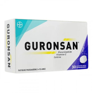 Bayer Guronsan 30 effervescent tablets Transient fatigue - TrustMedUSA