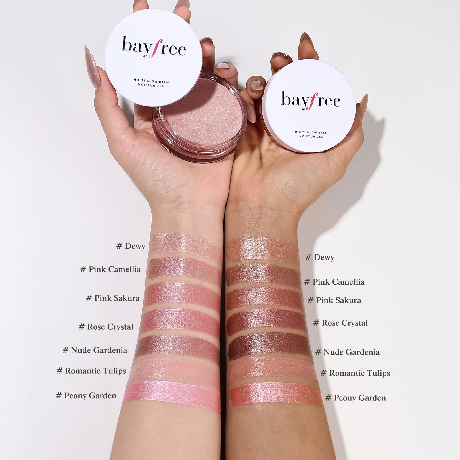 bayfree Multi Glow Balm, Cream Blush for Cheeks, Blush Balm Face Makeup, Radiant Finish, Hydrating, Creamy, Lightweight & Blendable Color, Face Makeup 0.63 Oz - TrustMedUSA