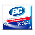 BC Powder Original Strength Pain Reliever, Aspirin Dissolve Packs, 24 Count (2 Pack) - TrustMedUSA