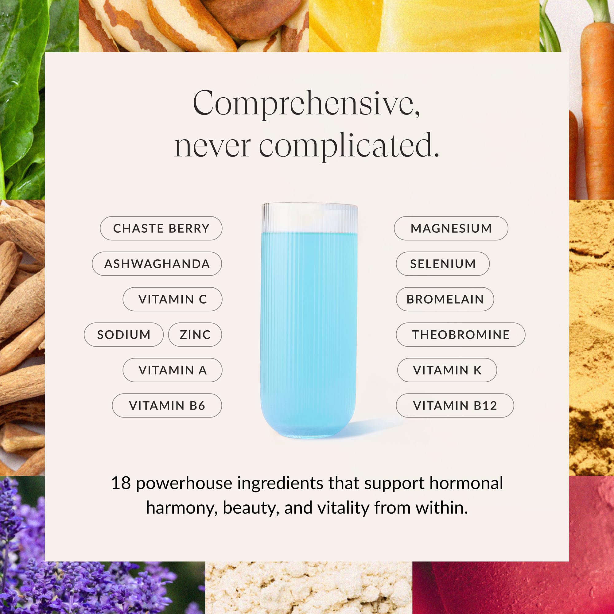 Beam Glow & Kids Wellness Bundle, Hormone Support for Women with Inositol & Ashwagandha, Superfood Powder with Fruits & Veggies for Kids' Growth & Immune Health - TrustMedUSA