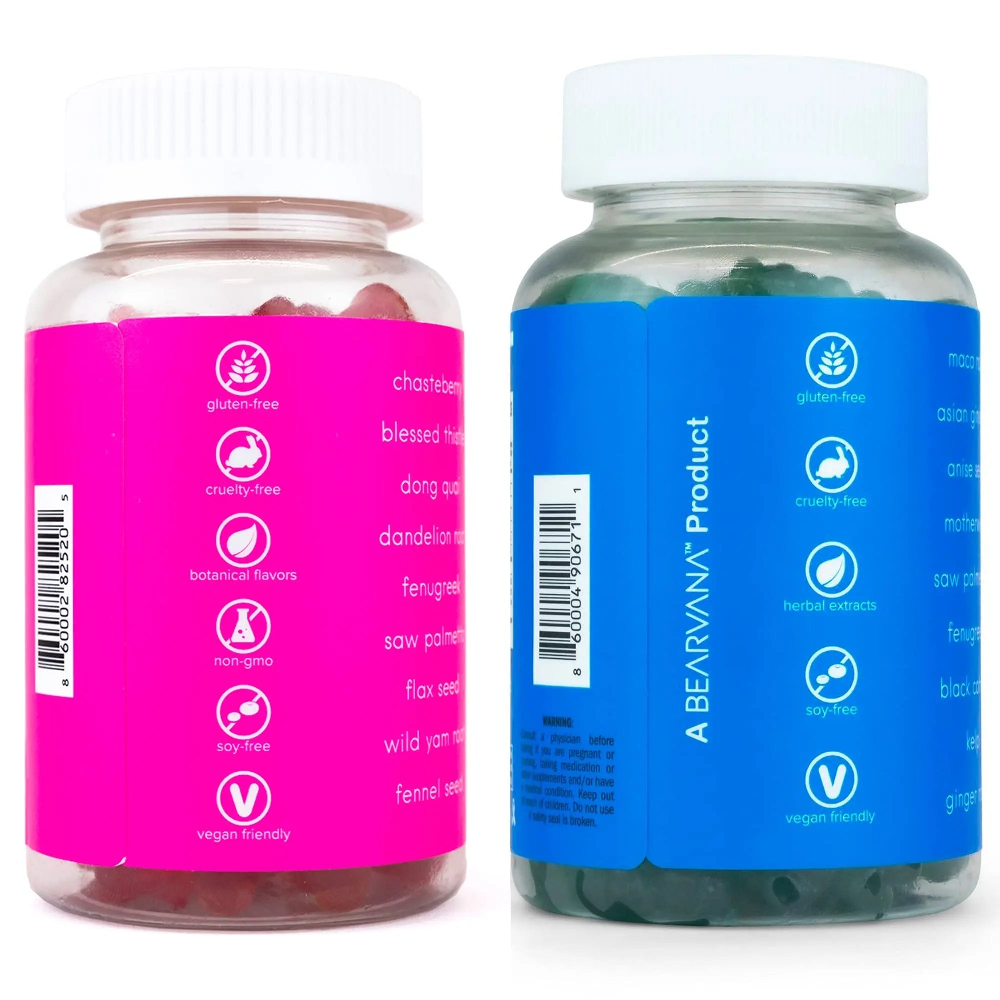 BEARVANA Gummies Combo Pack - Chest and Bum Gummies - Workout Aid - Women’s - TrustMedUSA