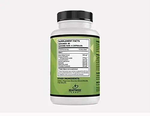 Beastmode Labs GDA1 Glucose Disposal Agent, Contains Berberine - TrustMedUSA