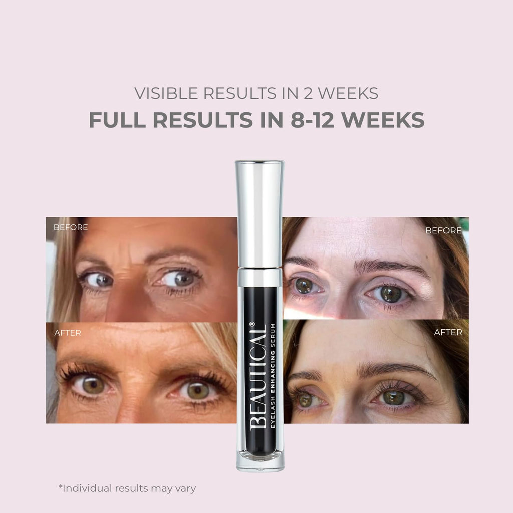 BEAUTICAL Eyelash Serum – Lash Enhancing & Conditioning Formula with Botanical Ingredients for the Appearance of Fuller, Shinier & Healthier-Looking Lashes – Nourishing Lash Care, 3ml - TrustMedUSA