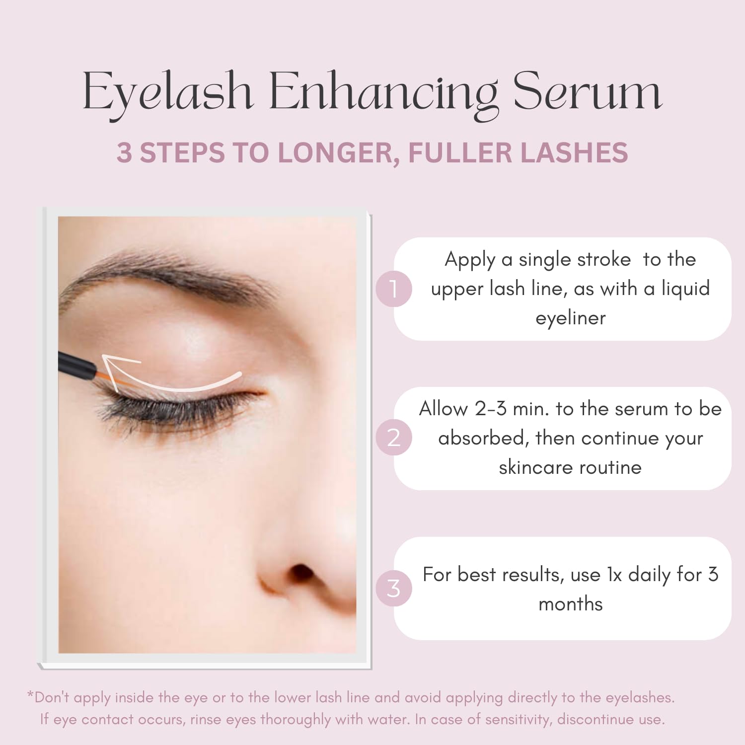 BEAUTICAL Eyelash Serum – Lash Enhancing & Conditioning Formula with Botanical Ingredients for the Appearance of Fuller, Shinier & Healthier-Looking Lashes – Nourishing Lash Care, 3ml - TrustMedUSA