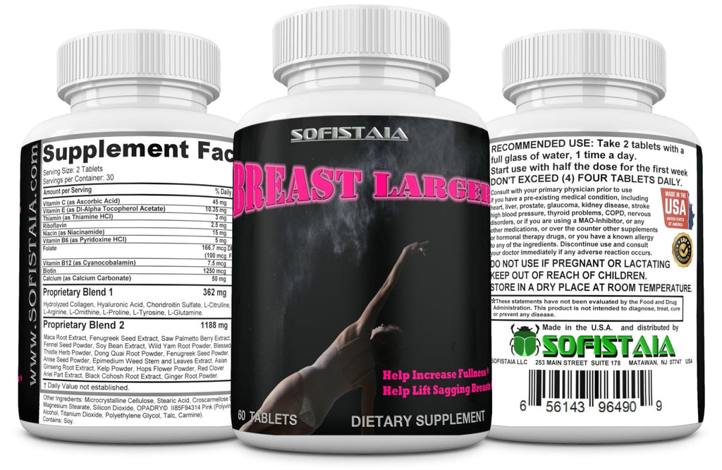 BEAUTIFYEM Breast Larger Breast Enhancement Formula with Natural Ingredients for Bigger Breast Growth and Firmness Pills - TrustMedUSA