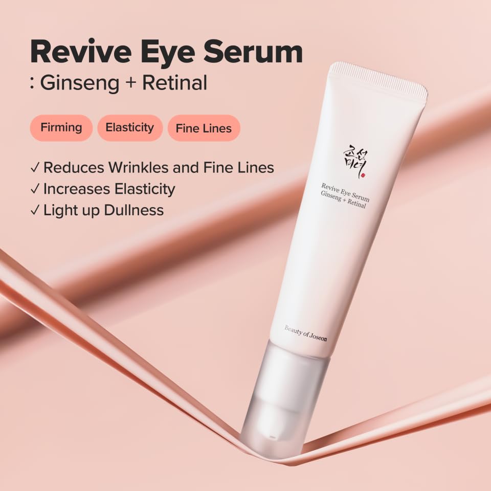 Beauty of Joseon Revive Eye Serum with Retinal Niacinamide Correction for Puffy Eye Bags - TrustMedUSA