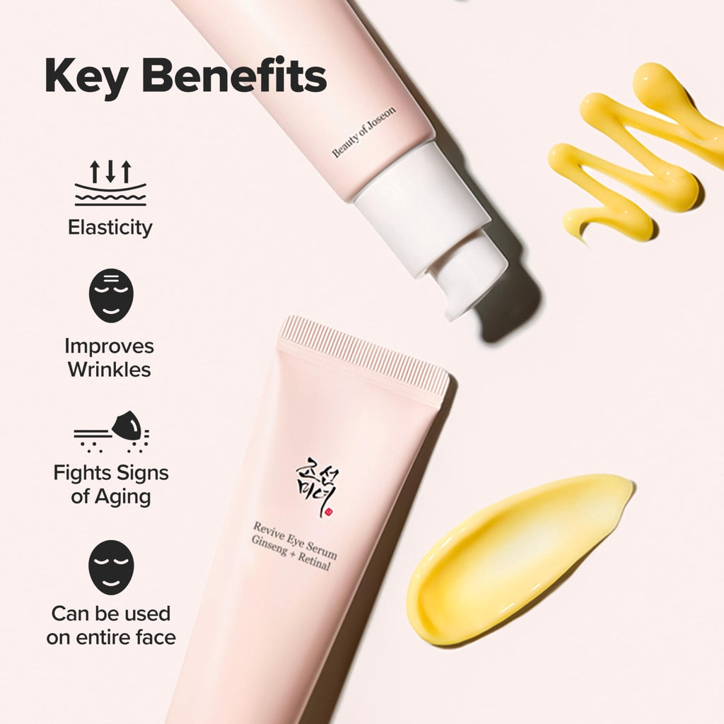 Beauty of Joseon Revive Eye Serum with Retinal Niacinamide Correction for Puffy Eye Bags - TrustMedUSA
