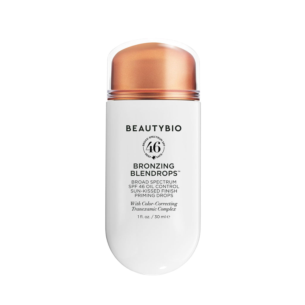 BeautyBio BLENDROPS. Broad Spectrum SPF 46 Oil-Control Priming Drops With Color-Correcting Tranexamic Complex - Maple Wellness Supplements