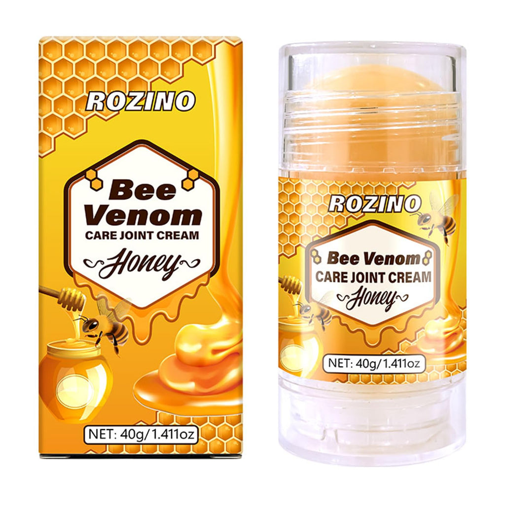 Bee Venom Joint Cream for Knees & Joint Support, Fast Absorbing, Non-Sticky Formula with Vitamin C, Aloe Vera for Soothing Comfort (1.411OZ) - TrustMedUSA