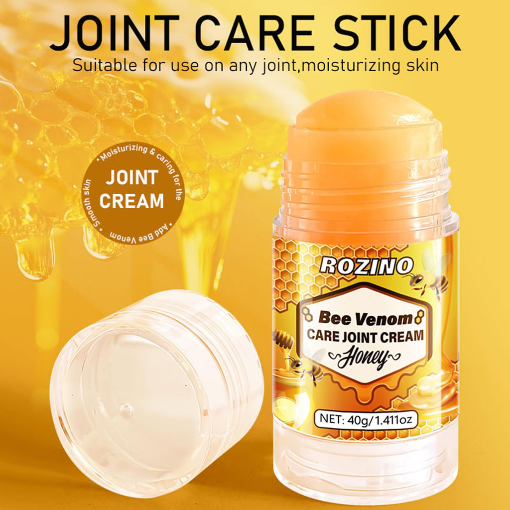 Bee Venom Joint Cream for Knees & Joint Support, Fast Absorbing, Non-Sticky Formula with Vitamin C, Aloe Vera for Soothing Comfort (1.411OZ) - TrustMedUSA