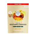 Beekeeper's Naturals Soothing Honey Ginger Lemon Cough Drops - Immune Support with Vitamin D, Zinc and Propolis Throat Soothing Lozenges, 24 Ct - Maple Wellness Supplements