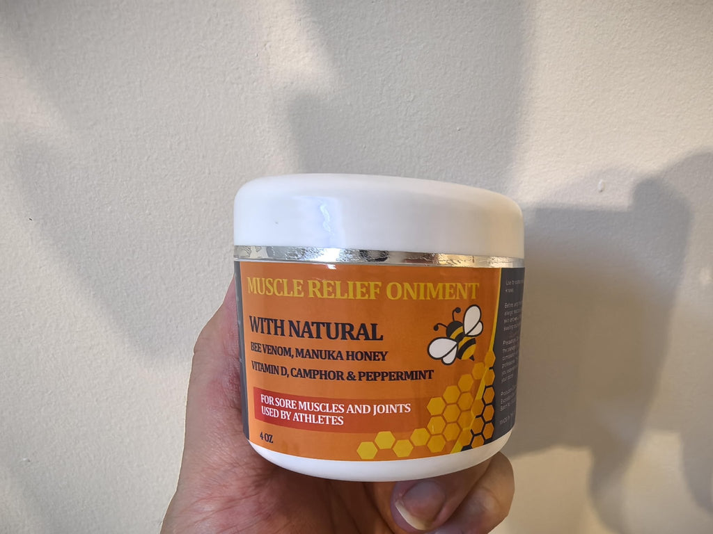 Beeswax and Honey Fast Acting Joint Muscle Bone Cream, Immediate Help for Back, Neck, Hand, Feet, Knee, Shoulder, Topical, Nerve, Plantar, Ankle, Foot Discomfort, Natural Added - TrustMedUSA