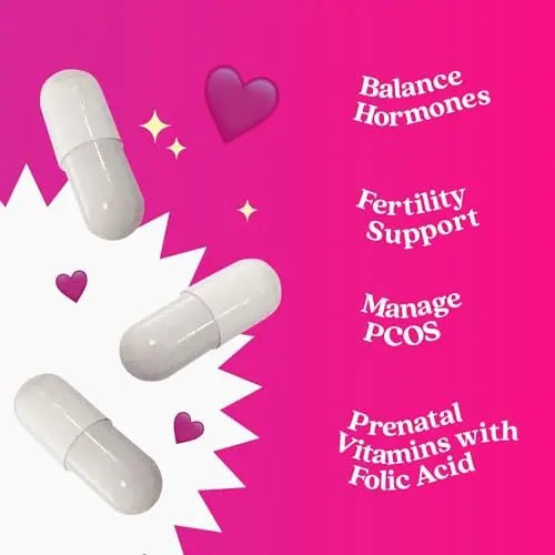 BeLive Myo-Inositol & D-Chiro Inositol Capsules - 90Ct I Inositol Supplement with Folic - TrustMedUSA