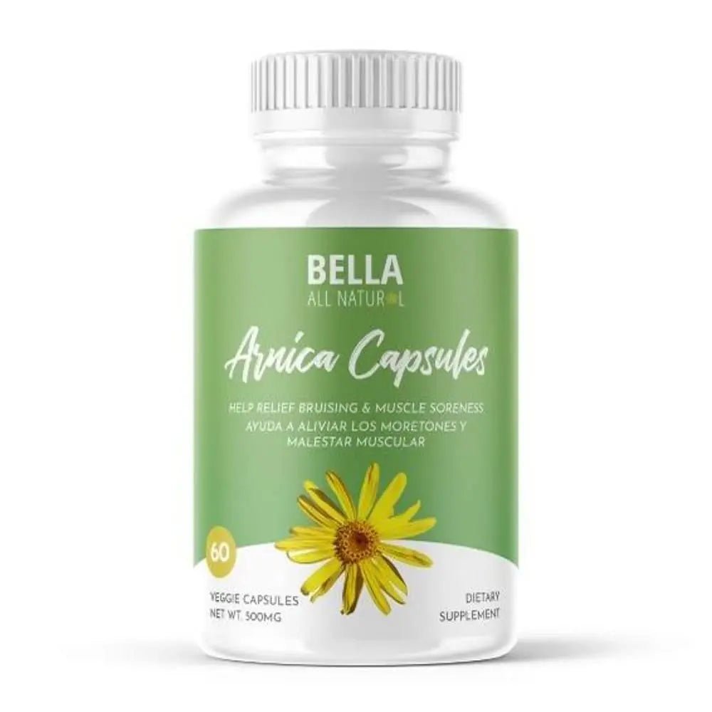 Bella All Natural Arnica Capsules 500 mg, 60 Count - TrustMedUSA